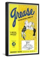 Grease - Broadway Poster , 1972-null-Framed Poster