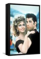 Grease, Olivia Newton-John, John Travolta, Directed by Randal Kleiser, 1978-null-Framed Stretched Canvas