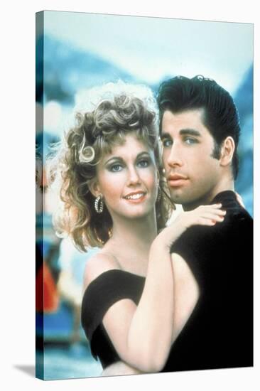 Grease, Olivia Newton-John, John Travolta, Directed by Randal Kleiser, 1978-null-Stretched Canvas