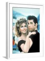 Grease, Olivia Newton-John, John Travolta, Directed by Randal Kleiser, 1978-null-Framed Photo