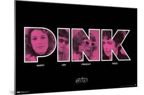 Grease - Pink-Trends International-Mounted Poster
