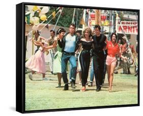 Grease-null-Framed Stretched Canvas