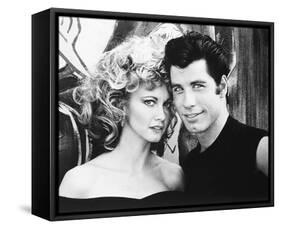 Grease-null-Framed Stretched Canvas