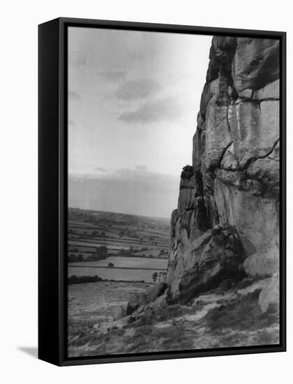 Great Alms Cliff-null-Framed Stretched Canvas