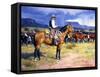 Great American Cowboy-Jack Sorenson-Framed Stretched Canvas