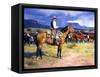 Great American Cowboy-Jack Sorenson-Framed Stretched Canvas