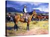 Great American Cowboy-Jack Sorenson-Stretched Canvas