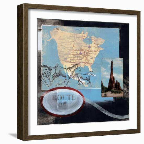 Great American Road Trip I-Connie Tunick-Framed Art Print