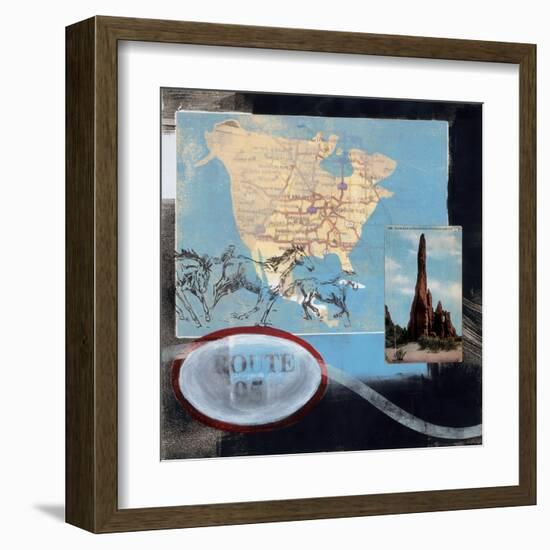 Great American Road Trip I-Connie Tunick-Framed Art Print