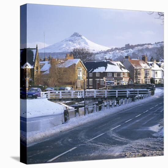 Great Ayton in the snow North Yorkshire, England.-Joe Cornish-Stretched Canvas