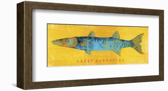 Great Barracuda-John W^ Golden-Framed Art Print