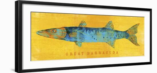 Great Barracuda-John W^ Golden-Framed Art Print