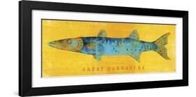 Great Barracuda-John W^ Golden-Framed Art Print