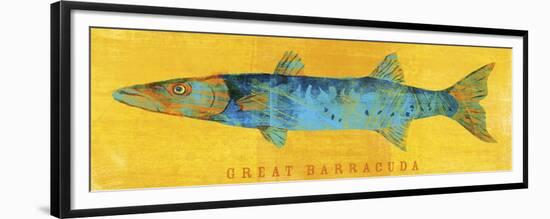 Great Barracuda-John W Golden-Framed Giclee Print