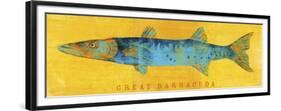 Great Barracuda-John W Golden-Framed Giclee Print