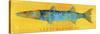 Great Barracuda-John W Golden-Stretched Canvas