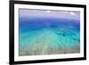 Great Barrier Reef, Cairns Australia, Seen from Above-dzain-Framed Photographic Print