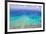 Great Barrier Reef, Cairns Australia, Seen from Above-dzain-Framed Photographic Print