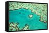 Great Barrier Reef IV-Larry Malvin-Framed Stretched Canvas