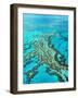 Great Barrier Reef, Queensland, Australia-Peter Walton-Framed Photographic Print