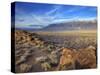 Great Basin Curvilinear Abstract-Style Petroglyphs, Bishop, California, Usa-Dennis Flaherty-Stretched Canvas