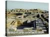Great Bath of the Citadel from South, Indus Valley Civilization, Mohenjodaro, Sind (Sindh)-Ursula Gahwiler-Stretched Canvas