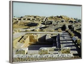 Great Bath of the Citadel from South, Indus Valley Civilization, Mohenjodaro, Sind (Sindh)-Ursula Gahwiler-Framed Photographic Print