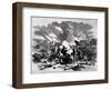 Great Battle at Wilson's Creek, Near Springfield, Missouri, 5,500 Union Troops and 23,000 Rebels-null-Framed Giclee Print