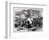 Great Battle at Wilson's Creek, Near Springfield, Missouri, 5,500 Union Troops and 23,000 Rebels-null-Framed Giclee Print