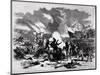 Great Battle at Wilson's Creek, Near Springfield, Missouri, 5,500 Union Troops and 23,000 Rebels-null-Mounted Giclee Print