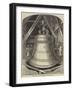 Great Bell for Montreal Cathedral-null-Framed Giclee Print