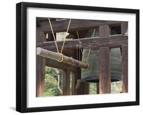 Great Bell of Todai-Ji, Nara, Kansai, Honshu, Japan-Schlenker Jochen-Framed Photographic Print