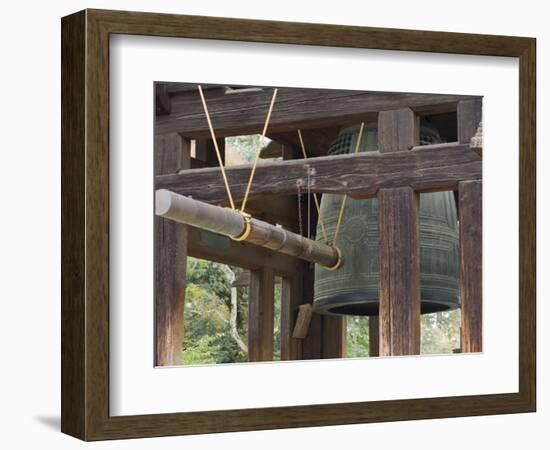 Great Bell of Todai-Ji, Nara, Kansai, Honshu, Japan-Schlenker Jochen-Framed Photographic Print