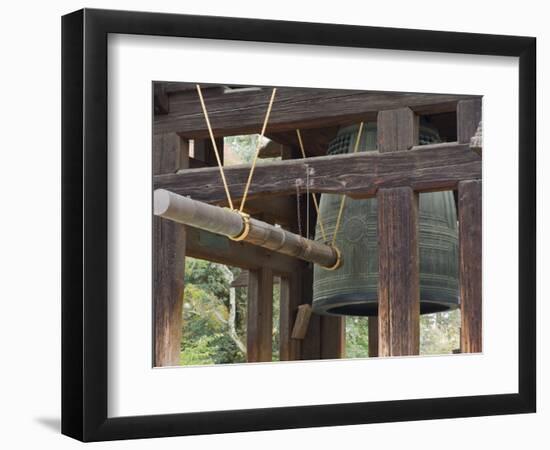 Great Bell of Todai-Ji, Nara, Kansai, Honshu, Japan-Schlenker Jochen-Framed Photographic Print