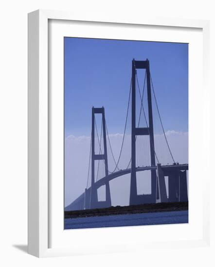 Great Belt Bridge, Denmark-null-Framed Photographic Print
