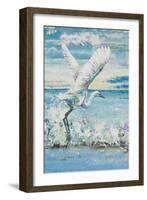 Great Blue Egret I-Patricia Pinto-Framed Art Print