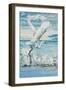 Great Blue Egret I-Patricia Pinto-Framed Art Print