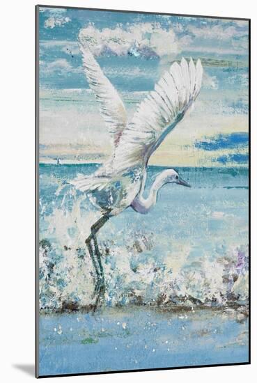 Great Blue Egret I-Patricia Pinto-Mounted Art Print