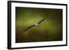 Great Blue Heron in the Grove-Jai Johnson-Framed Giclee Print