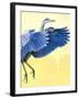 Great Blue Heron-Max Hayslette-Framed Giclee Print