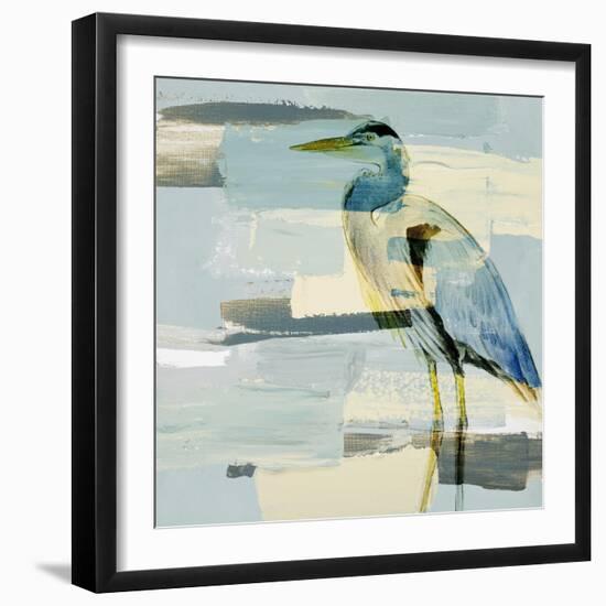 Great Blue Heron-Lanie Loreth-Framed Premium Giclee Print