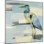 Great Blue Heron-Lanie Loreth-Mounted Premium Giclee Print