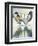 Great Blue Herons-Max Hayslette-Framed Giclee Print