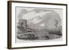 Great Boat Race for the Championship of the Thames and £400-null-Framed Giclee Print