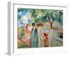 Great Bright Walk-Auguste Macke-Framed Giclee Print