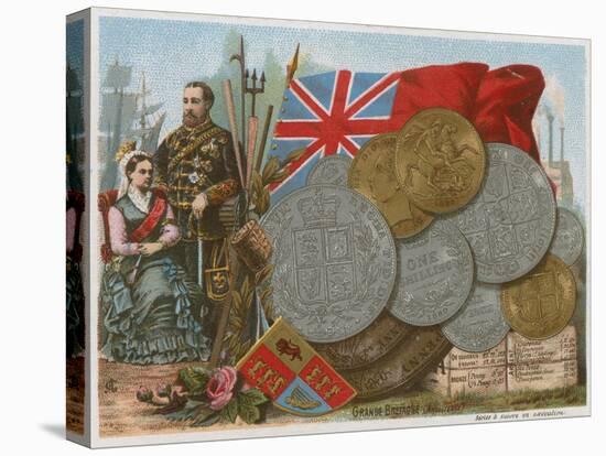Great Britain - Currency-null-Stretched Canvas