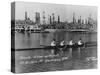 Great Britain, Gold Medallists in the Coxless Fours at the 1932 Los Angeles Olympic Games-German photographer-Stretched Canvas