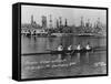 Great Britain, Gold Medallists in the Coxless Fours at the 1932 Los Angeles Olympic Games-German photographer-Framed Stretched Canvas
