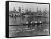 Great Britain, Gold Medallists in the Coxless Fours at the 1932 Los Angeles Olympic Games-German photographer-Framed Stretched Canvas