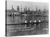 Great Britain, Gold Medallists in the Coxless Fours at the 1932 Los Angeles Olympic Games-German photographer-Stretched Canvas